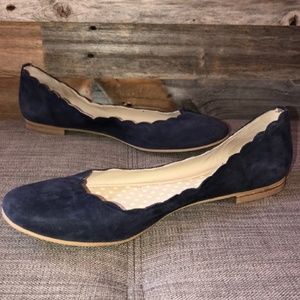 Boden Navy Flats